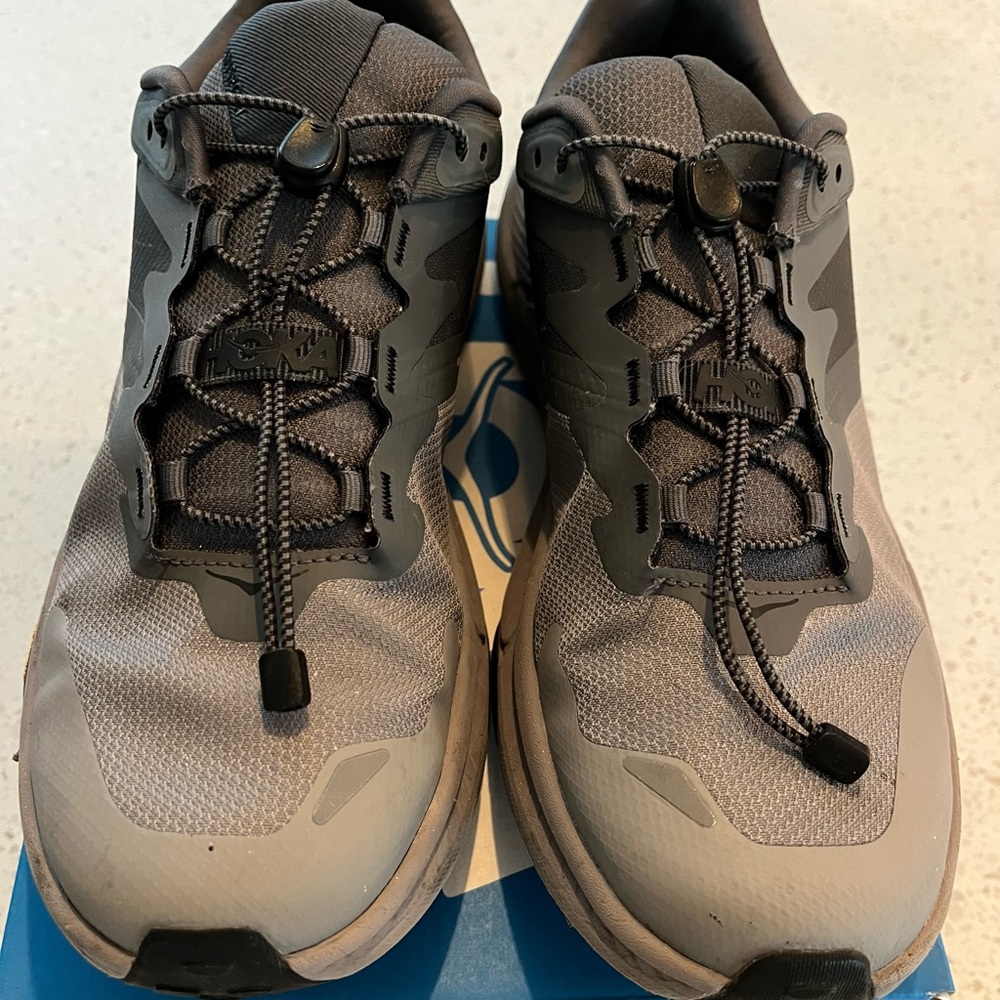Mens Hoka Transport
Size 10 regular 
Castlerock / Black